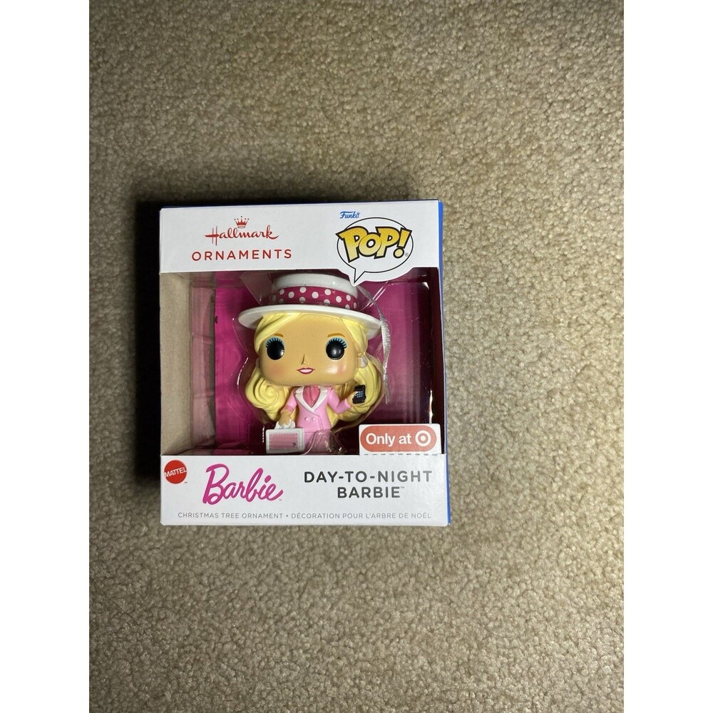 Hallmark Funko POP Barbie Day-to-Night Christmas Ornament Target Exclusive NIB